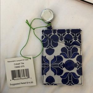 Vera Bradley Retractable Lanyard ID Case